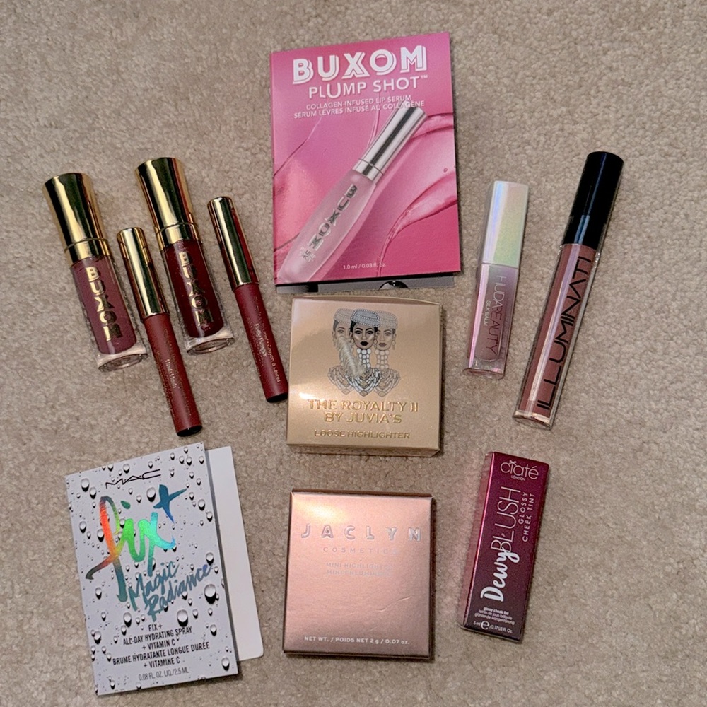 Brand New MAKEUP LOT 🖤 Buxom, Huda, Jaclyn, MAC, & More!!!